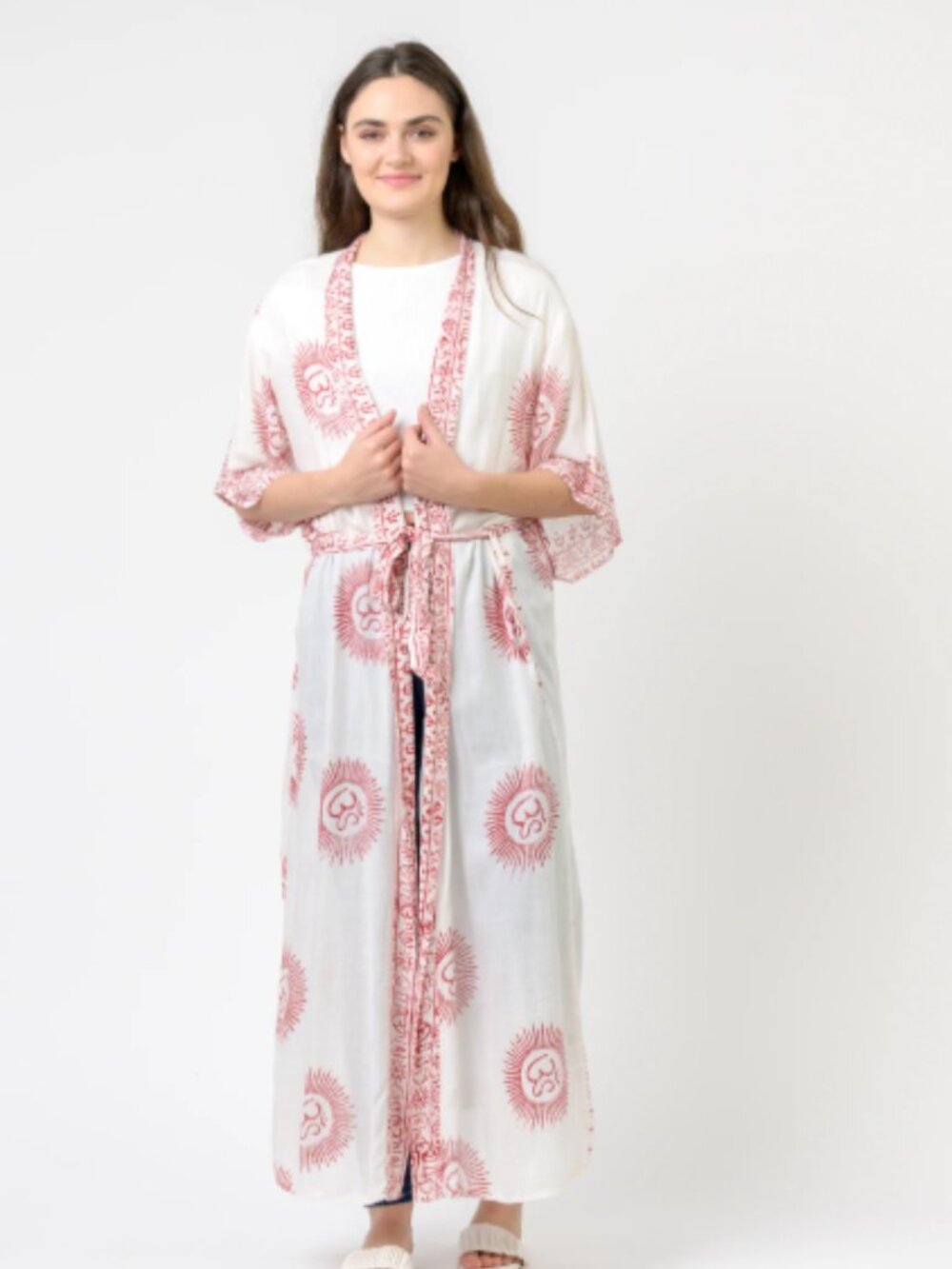 16.) Rhea Short Sleeve OM Kimono